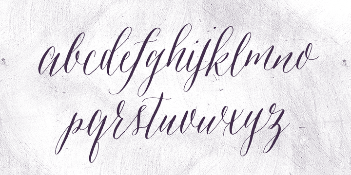 720x360 Watercolor Floral Wedding Invitation Featuring Asterism Font