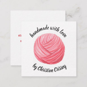 307x307 Yarn Business Cards Zazzle