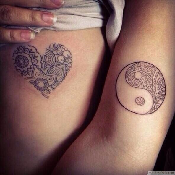592x592 30 Cool Yin Yang Tattoos