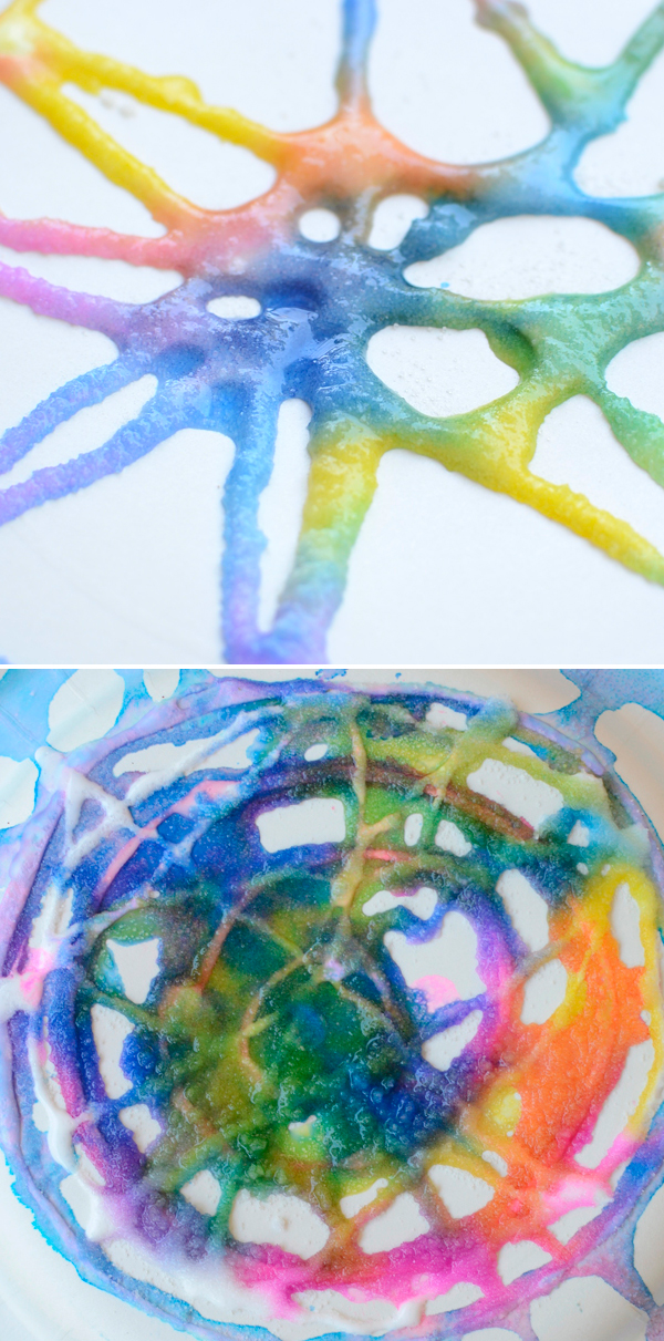 600x1211 Salt Painting Process Art For Kids