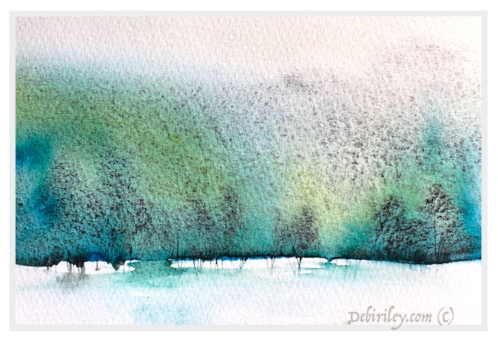 704x482 So Zen! Watercolor Granulating Pigments Debi Riley