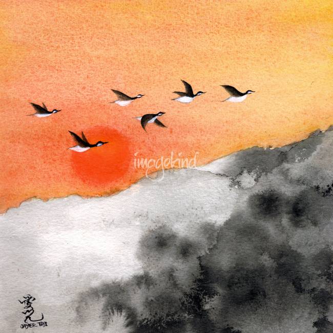 650x650 Stunning Zen Watercolor Painting Reproductions For Sale On Fine