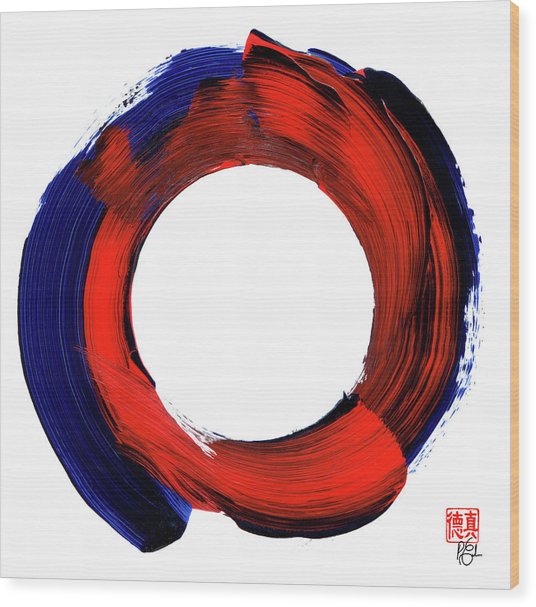 536x607 Color Zen Circle Painting By Peter Cutler