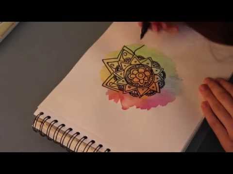 480x360 Watercolor Art Zentangle Art