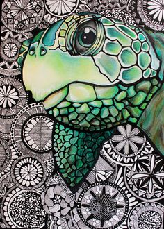 236x330 Zentangle Animal