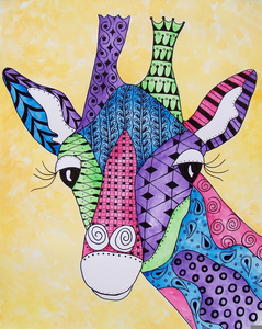239x300 Zentangle Watercolor Animals Free Images