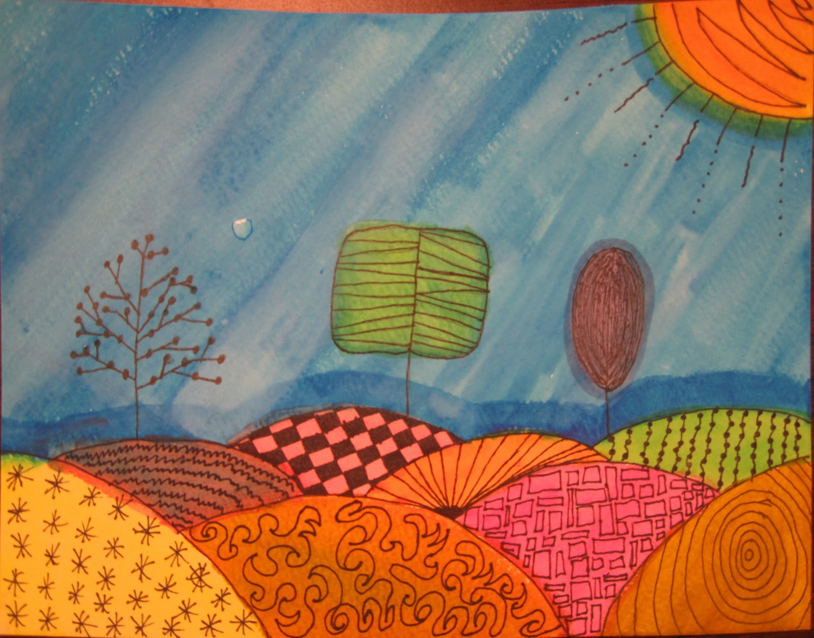 1600x1254 Angela Anderson Art Blog Zentangle Pen Amp Ink Watercolor Paintings