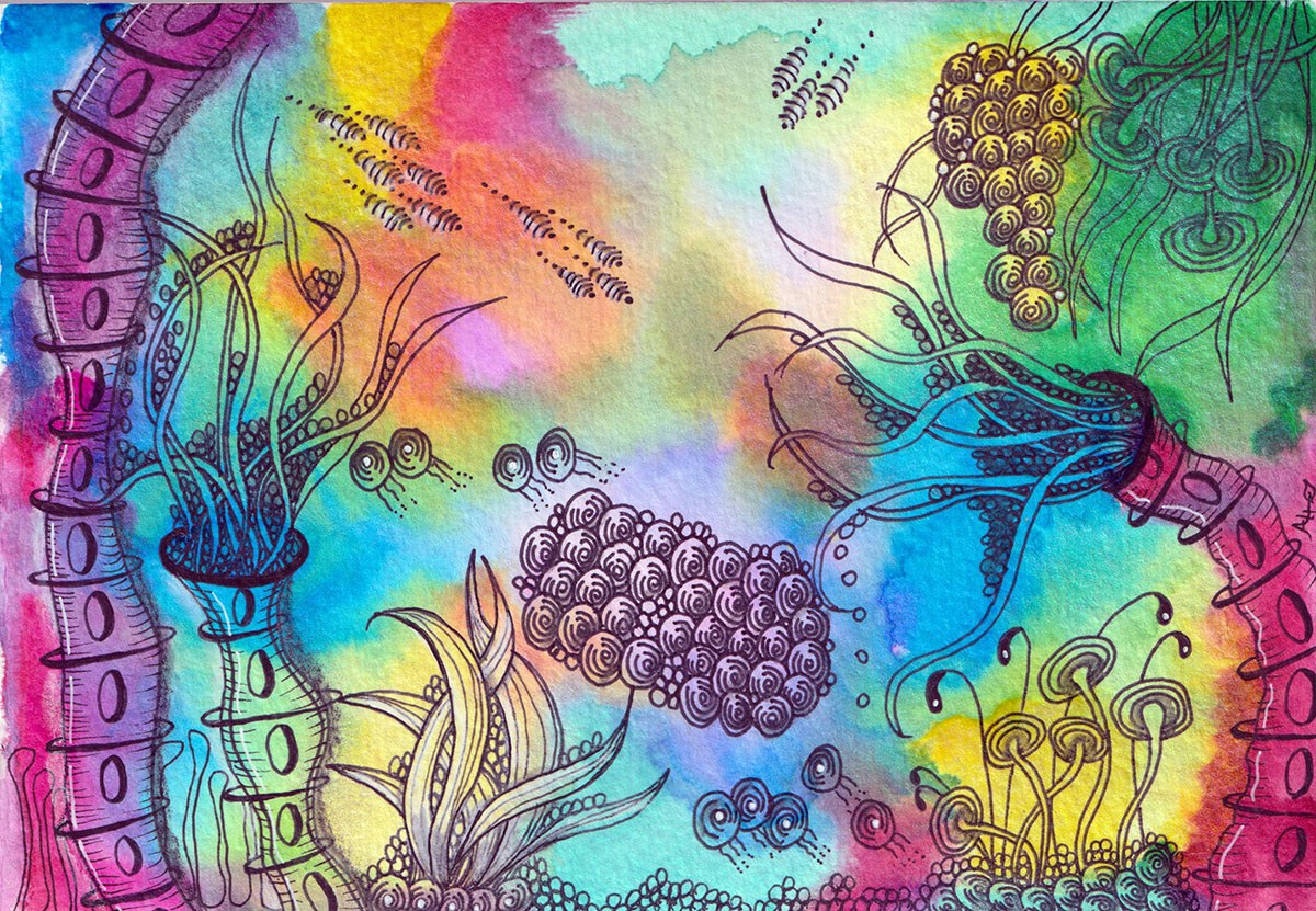 1200x831 ~ Guest Artist The Zen Of Artangleology By Alice Hendon