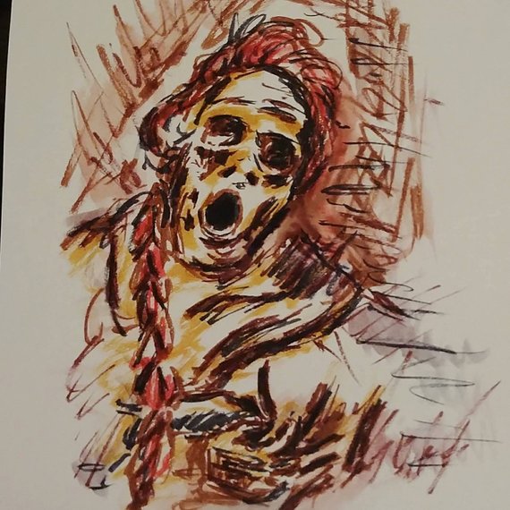 570x570 Cholera Watercolor Zombie