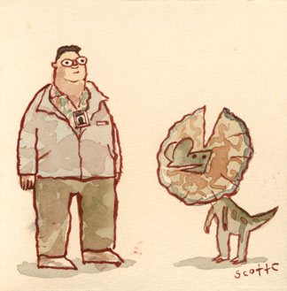 324x329 Watercolor Painting Of Literature And Film Best Showdowns The