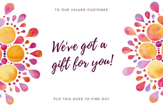 550x366 Watercolor Painting Massage Gift Certificate