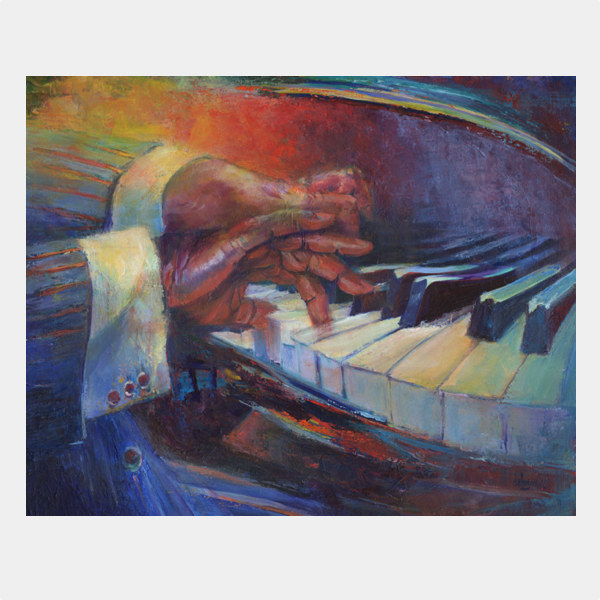 600x600 Jazz Painter Ann Delorge