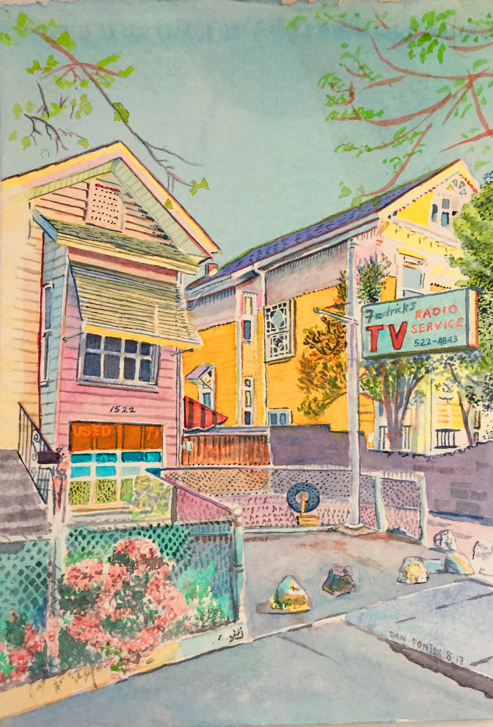 1000x1474 Watercolors Dan Fontes