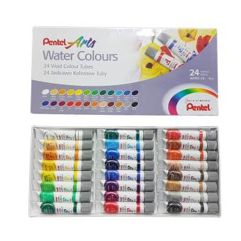 340x340 Pentel Watercolours 24 Colours Set Lazada