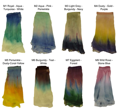470x440 Watercolour Dancewear, United States Of America, Each Wrap Skirt