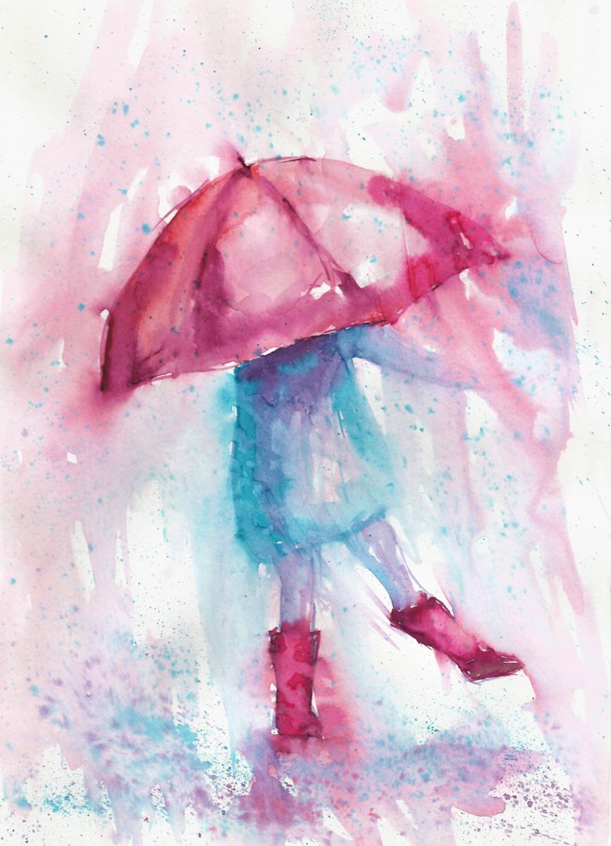 867x1200 Rainy Fantasy With Umbrella (Natalja Picugina)