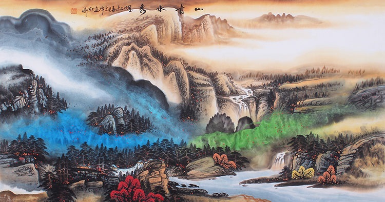 750x394 Modern Art Famous Painting Beautiful Chinese Artwork Original