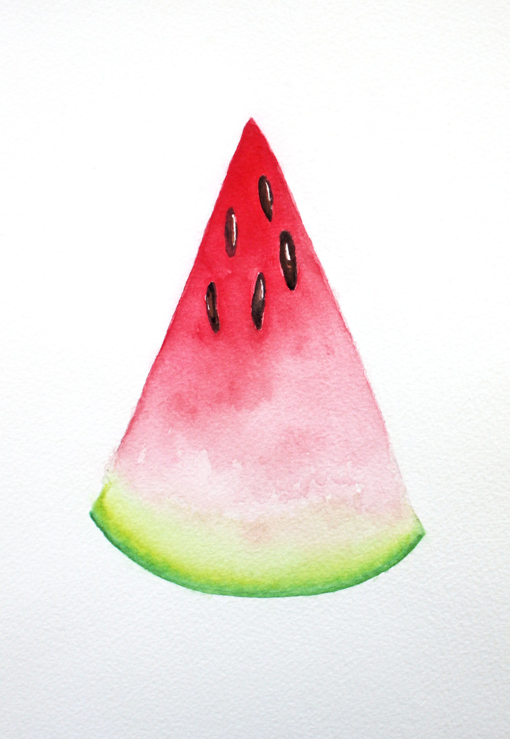 1746x2529 Watermelon Original Watercolor