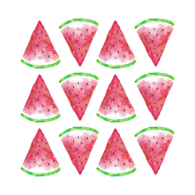 630x630 Watercolor Watermelon Pattern