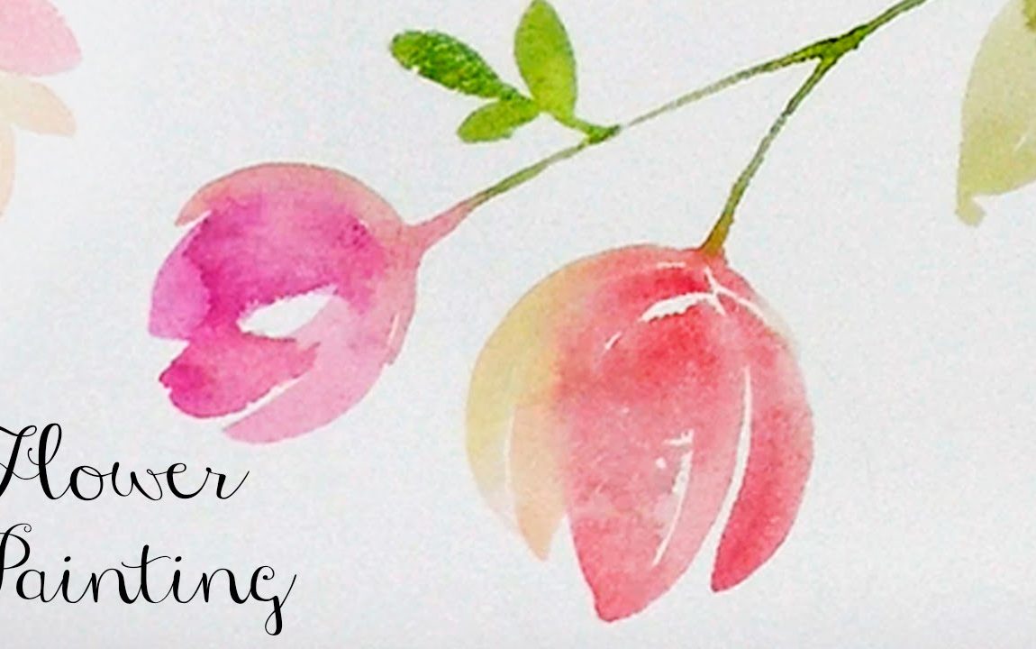 1150x720 Lvl3 Watercolor Flower Painting Wet Into Youtube For How To Water