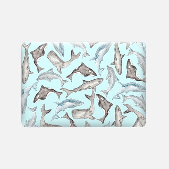 560x560 Oceanic Hand Painted Watercolor Animals Killer Casetify