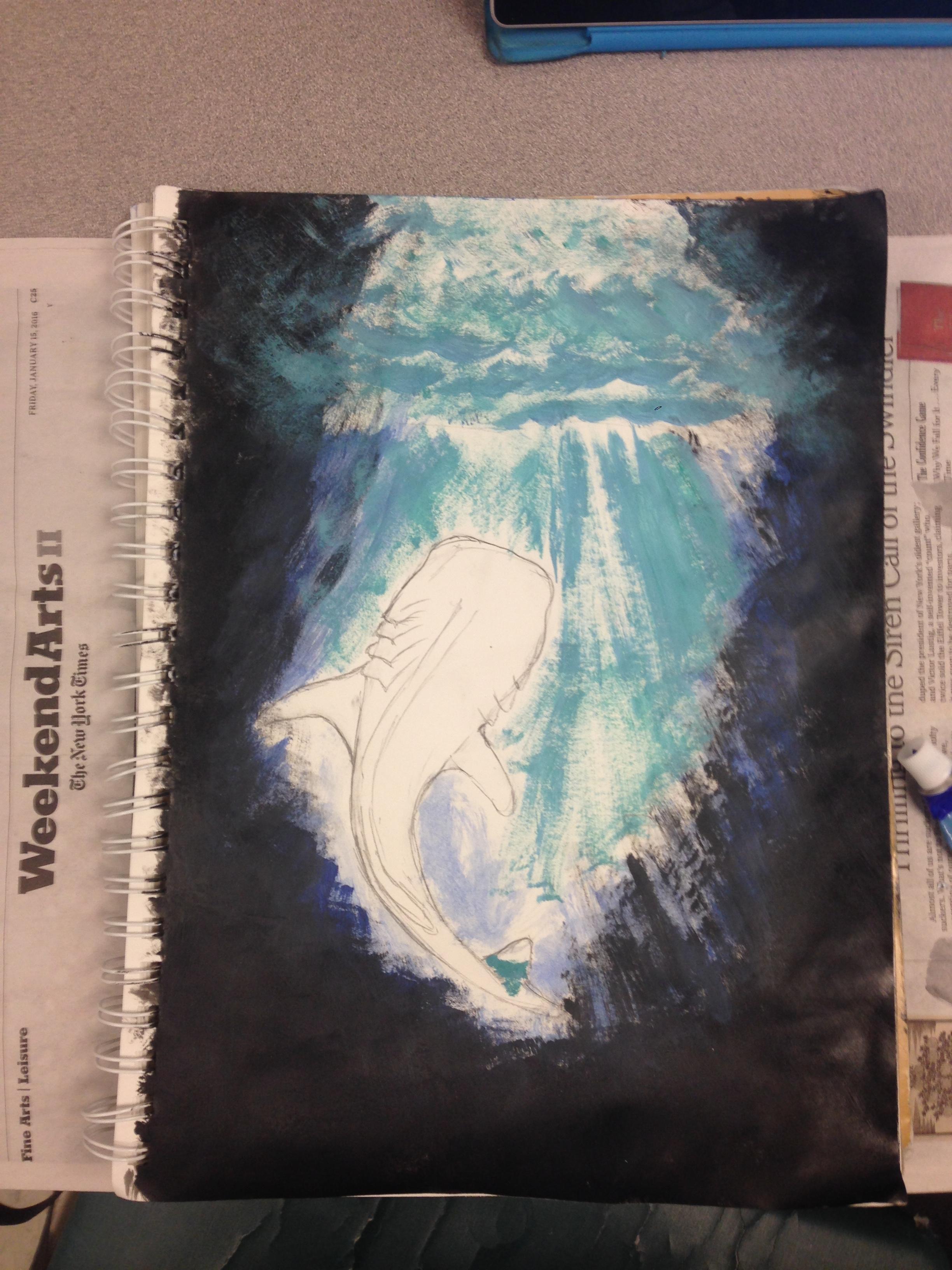 2448x3264 Whale Shark Acrylic My Passion Blog