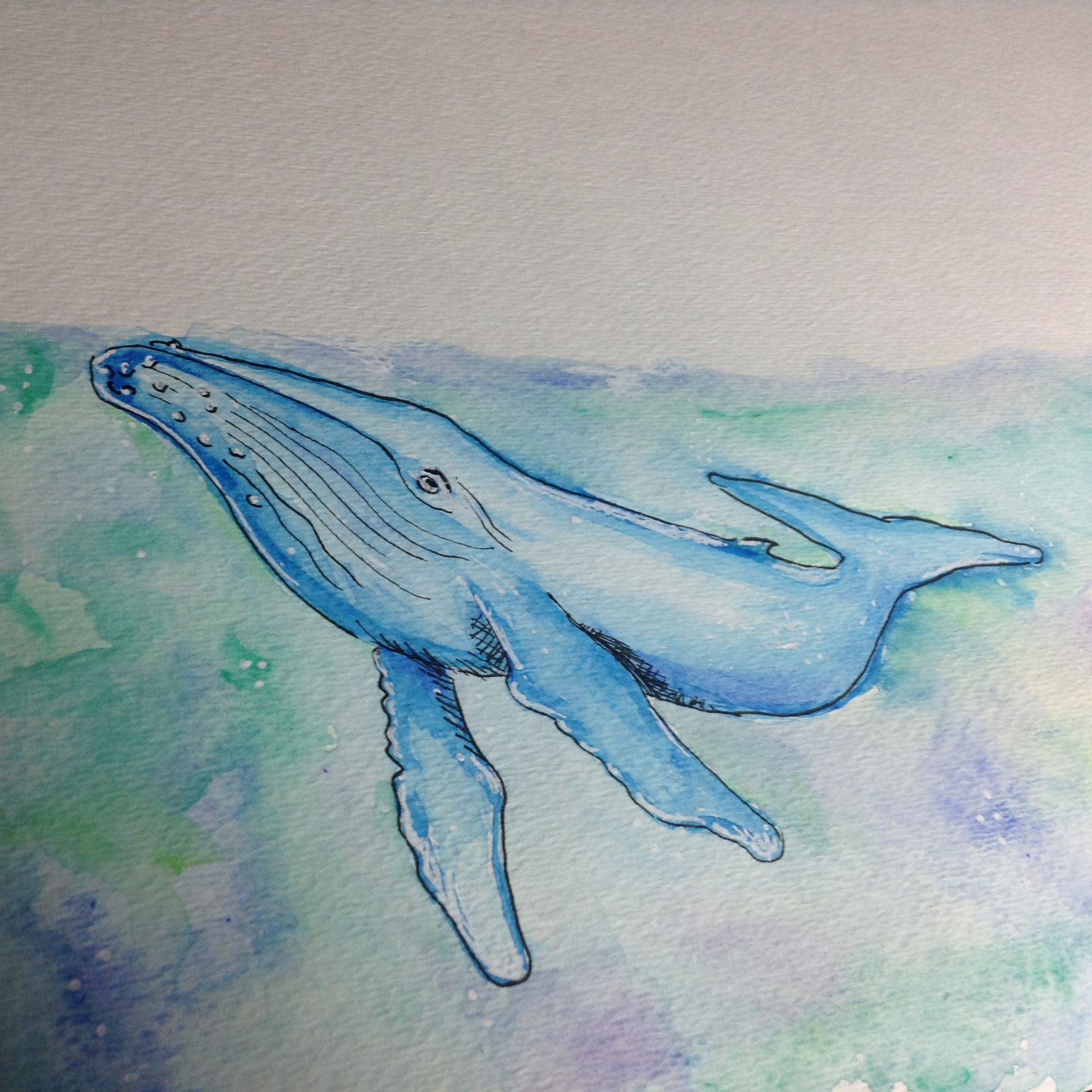 1936x1936 Blue Whale Watercolor Painting Gettingcreative365