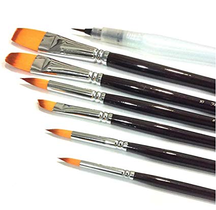 425x414 Long Handle Artist Paint Brushes