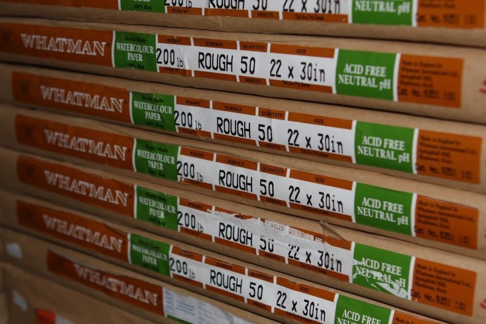 1000x666 Whatman Watercolor Paper (22x30 In)