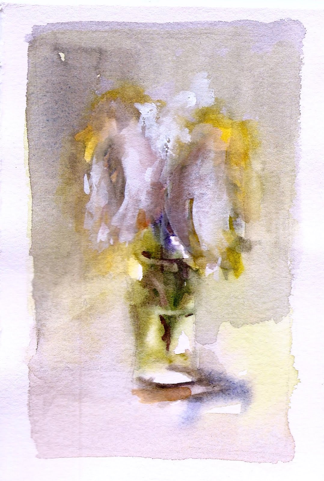 1078x1600 Joyce Washor Watercolor With White Gouache