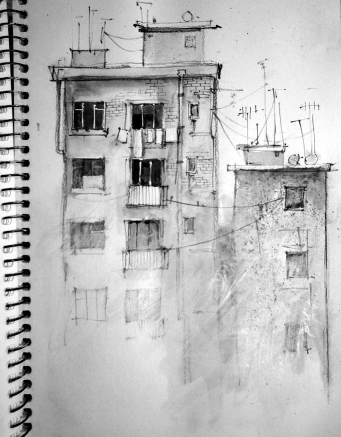 703x900 Black And White Gouache Splashing Paint