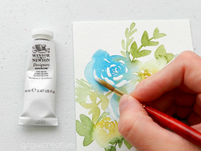 700x525 How To Create White Space In Watercolor Paintings