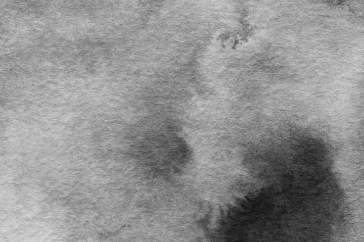 720x479 Abstract Black And White Watercolor Painted Background. Paper