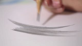 320x180 Male Hands Are Holding White Papers With Drawings And Tables. A