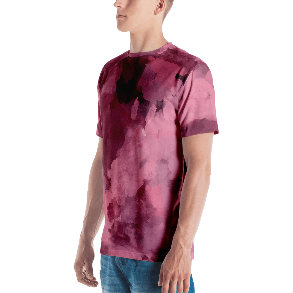 1000x1000 Wine Watercolor T Shirt Zazuze