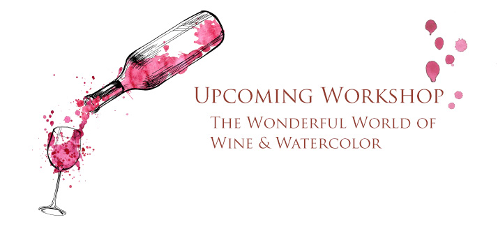 714x328 Wonderful World Of Wine Amp Watercolor