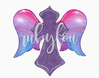 340x270 Watercolor Wings Etsy