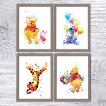 Winnie The Pooh Watercolor at GetDrawings | Free download