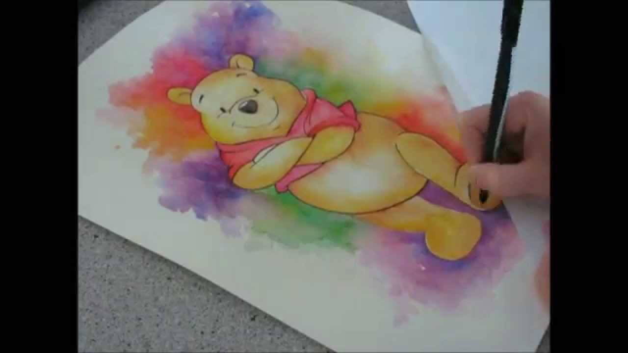 1280x720 Watercolor Winnie The Pooh