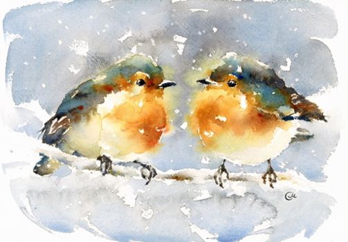 503x350 Winter Watercolor Workshop