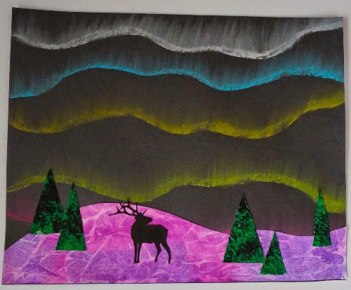 500x413 20 Winter Art Ideas For Kids That Are Frame Worthy!