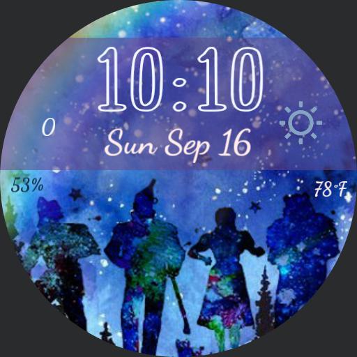 512x512 Wizard Of Oz Watercolor For Huawei Watch