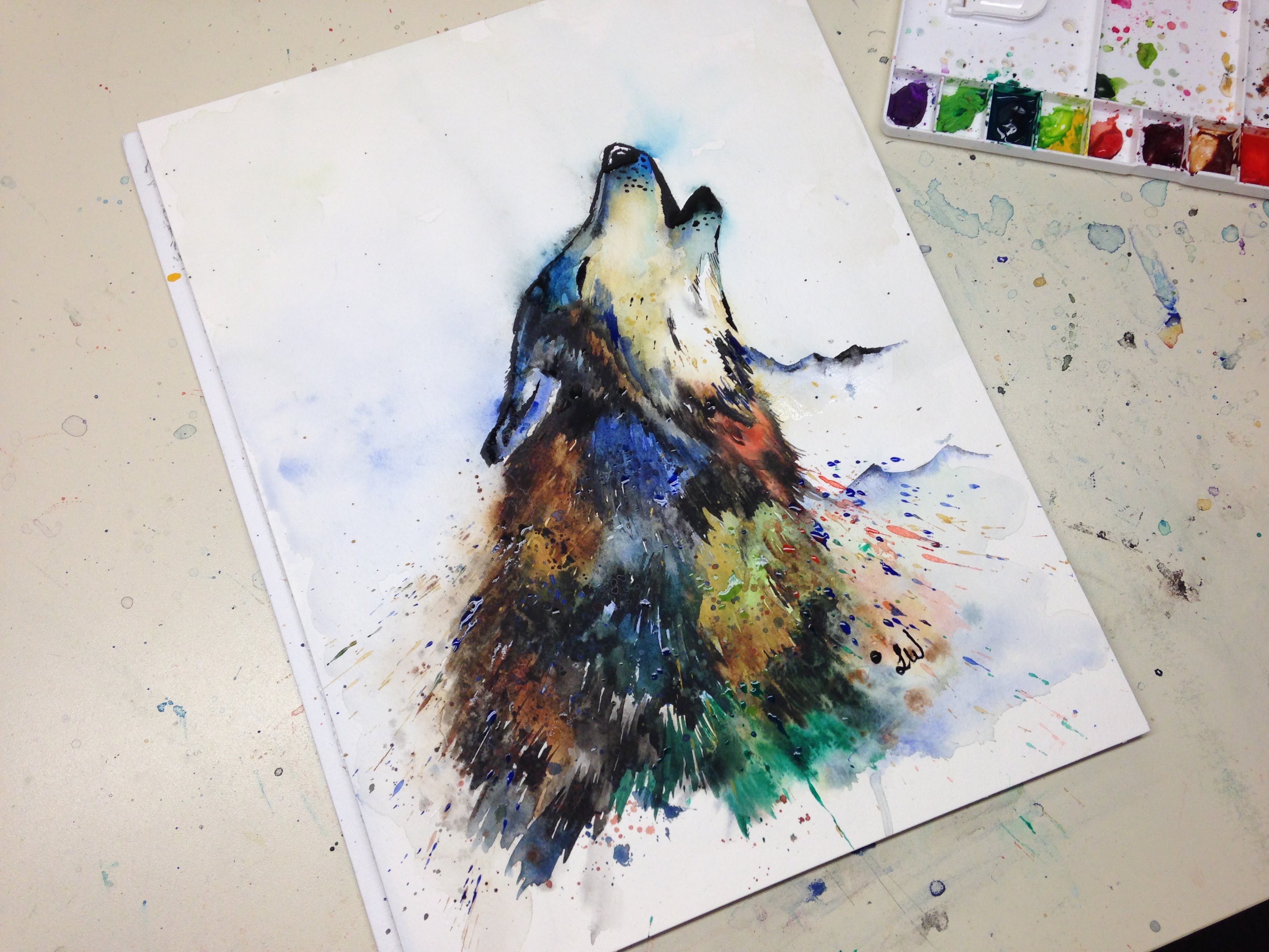 3264x2448 Wolf Howling