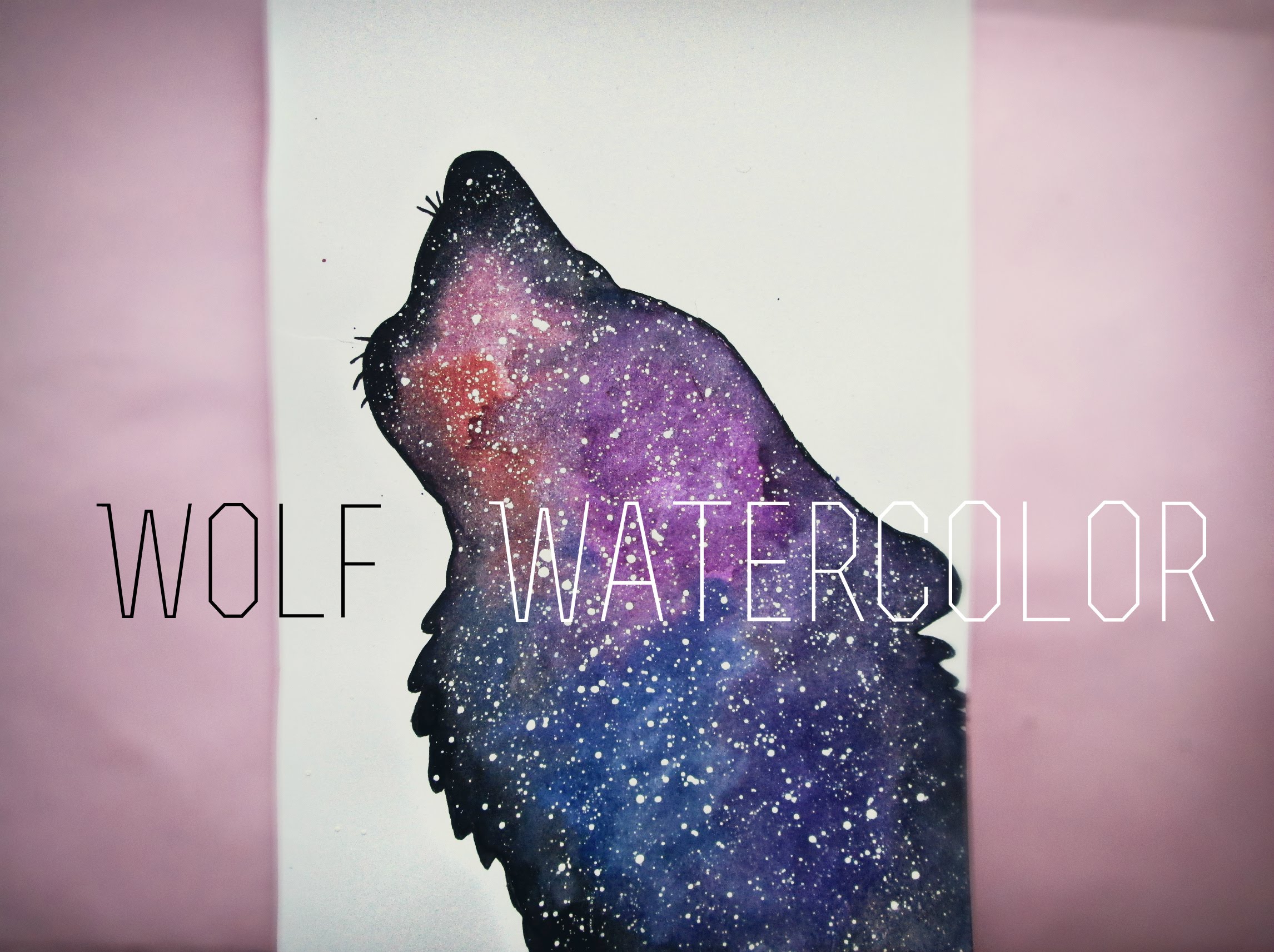 2292x1713 Wolf [Watercolor Painting]