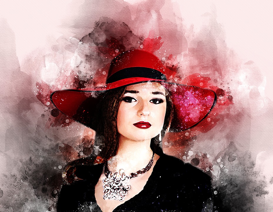 929x720 Free Photo Painting Art Artistic Woman Acrylic Watercolor