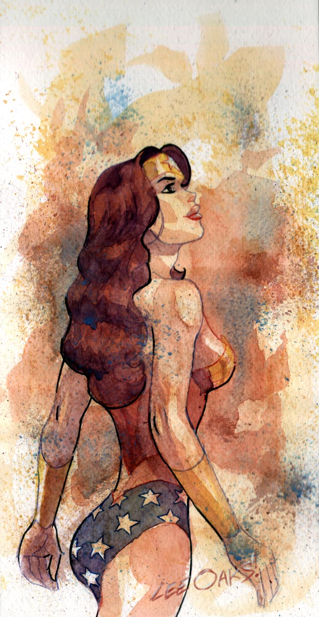 620x1200 Lee Oaks The Covers Wonder Woman Watercolor