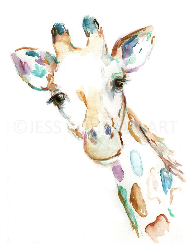 800x1000 Baby Woodland Animals Watercolor
