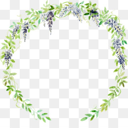 260x260 Wedding Invitation Watercolor Painting Wreath Flower Clip Art