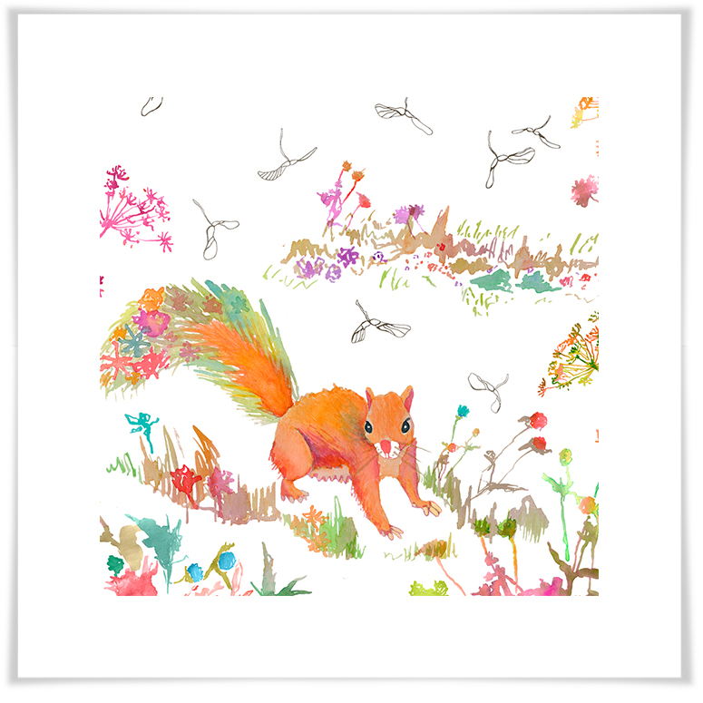 775x775 Woodland Watercolor