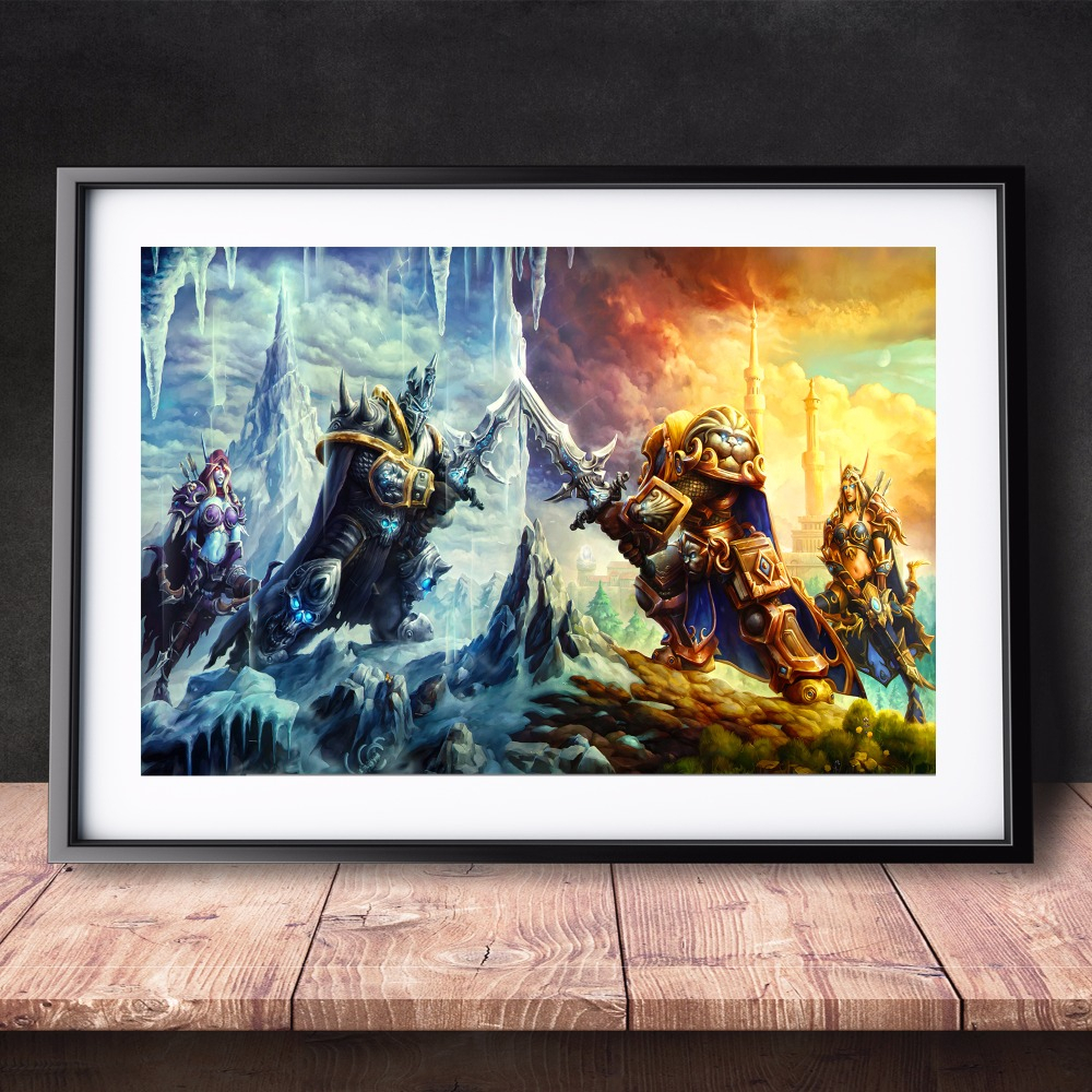 1000x1000 Watercolor Paintings On Canvas World Of Warcraft Watercolor Canvas